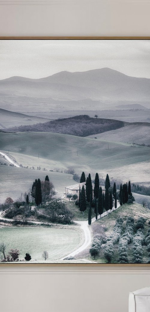 A tuscan homestead b4 sunset 2 by Karim Carella