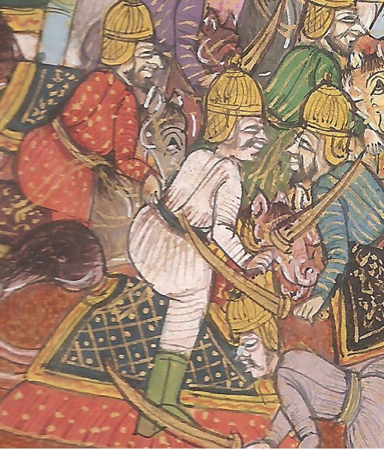 The Siege (Zang) | Bikaner Miniature