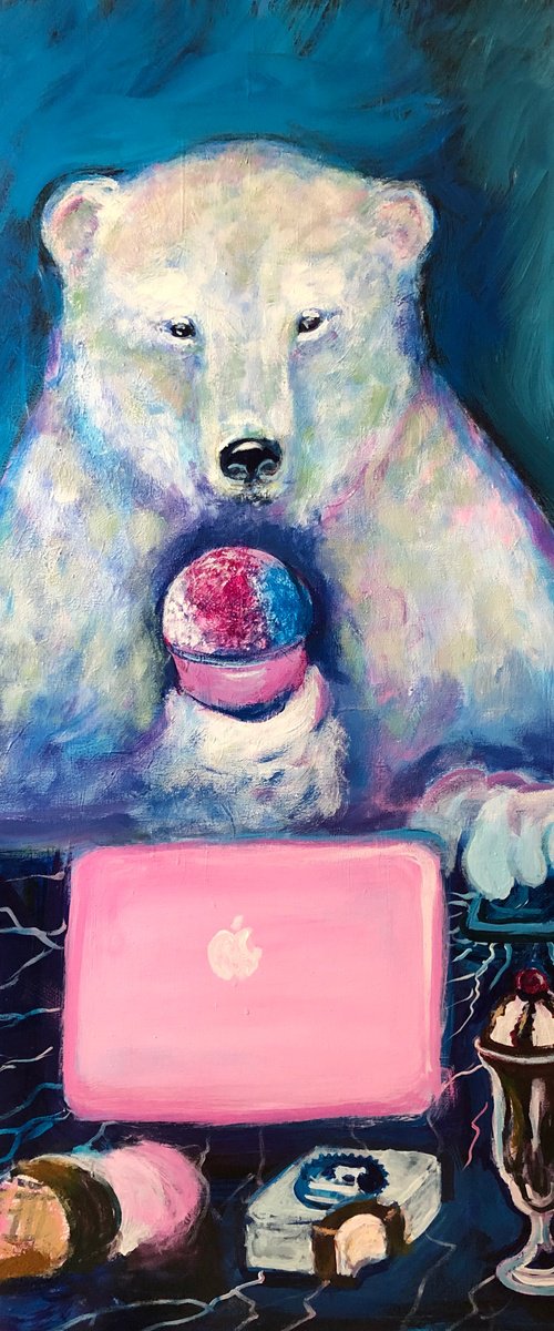 Snow cone by Lynda Mason