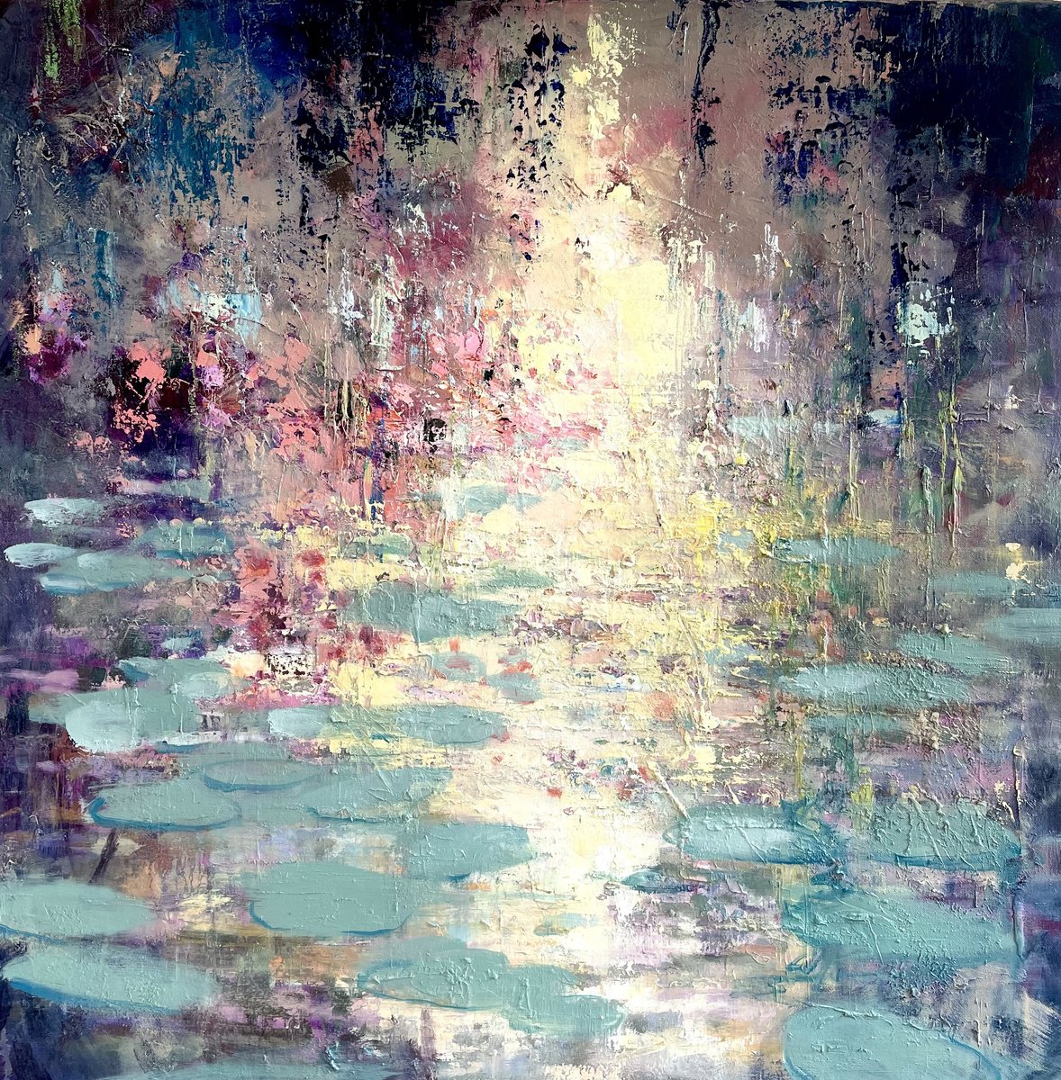 The Nature Whispers By Ewa Czarniecka, 32 X 32, Artwork For Sale On Artfinder