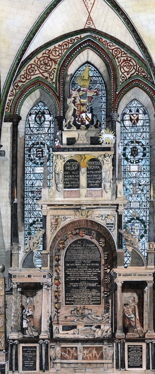 Tomb of Edward Seymour by Shelley Ashkowski