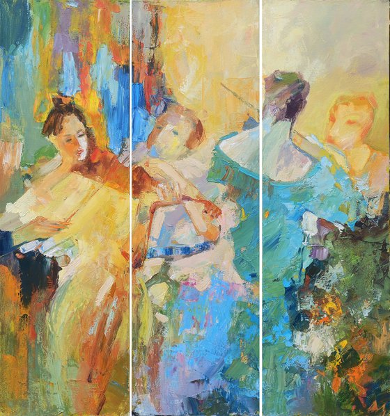 The Musicians: A Triptych of Melody