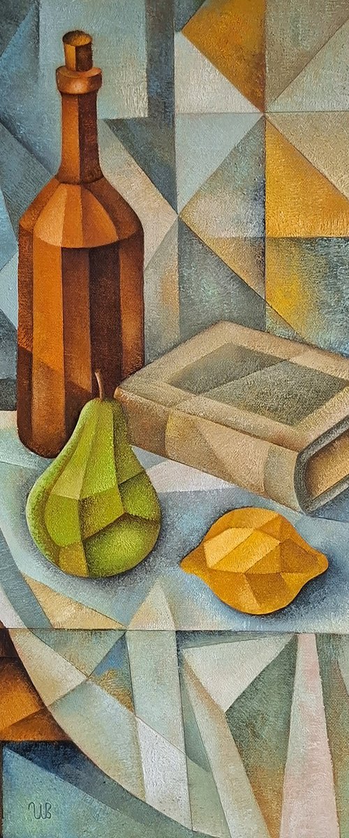 Still Life with Book by Eugene Ivanov
