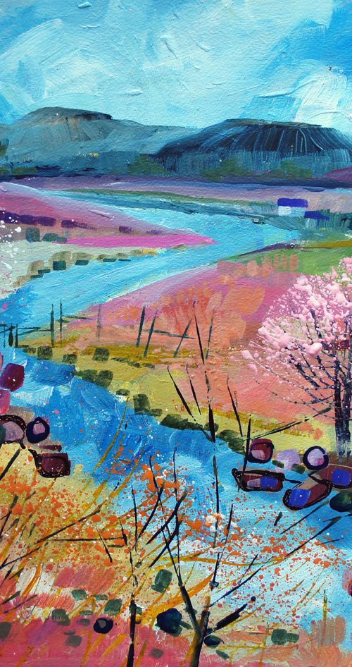 Springtime in the Dales by Julia  Rigby