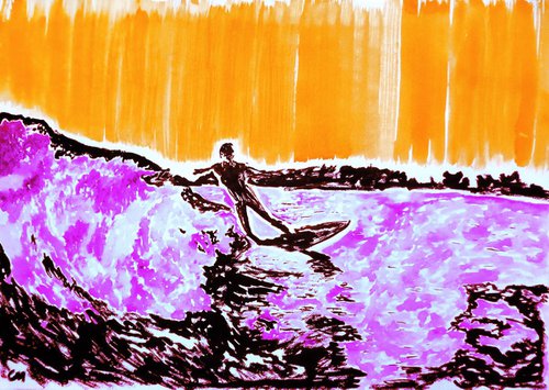 Surfing. by Marat Cherny