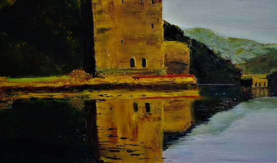 Carrick Castle At Twilight [commission]