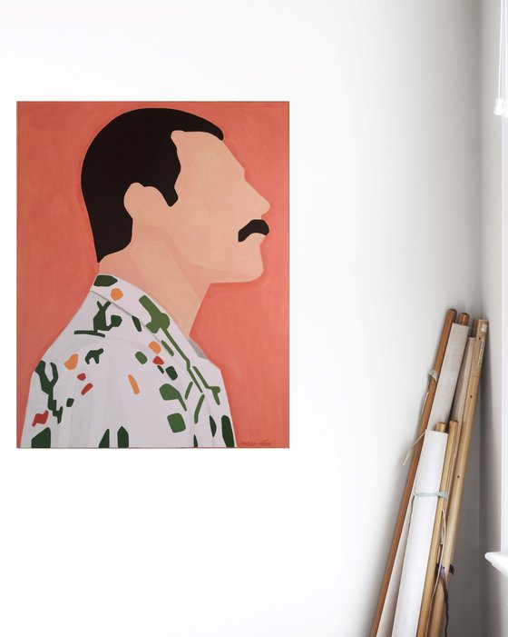 Freddie Portrait with a shirt