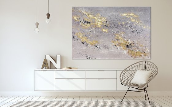 VEGA - 150cm x 100cm ABSTRACT PAINTING