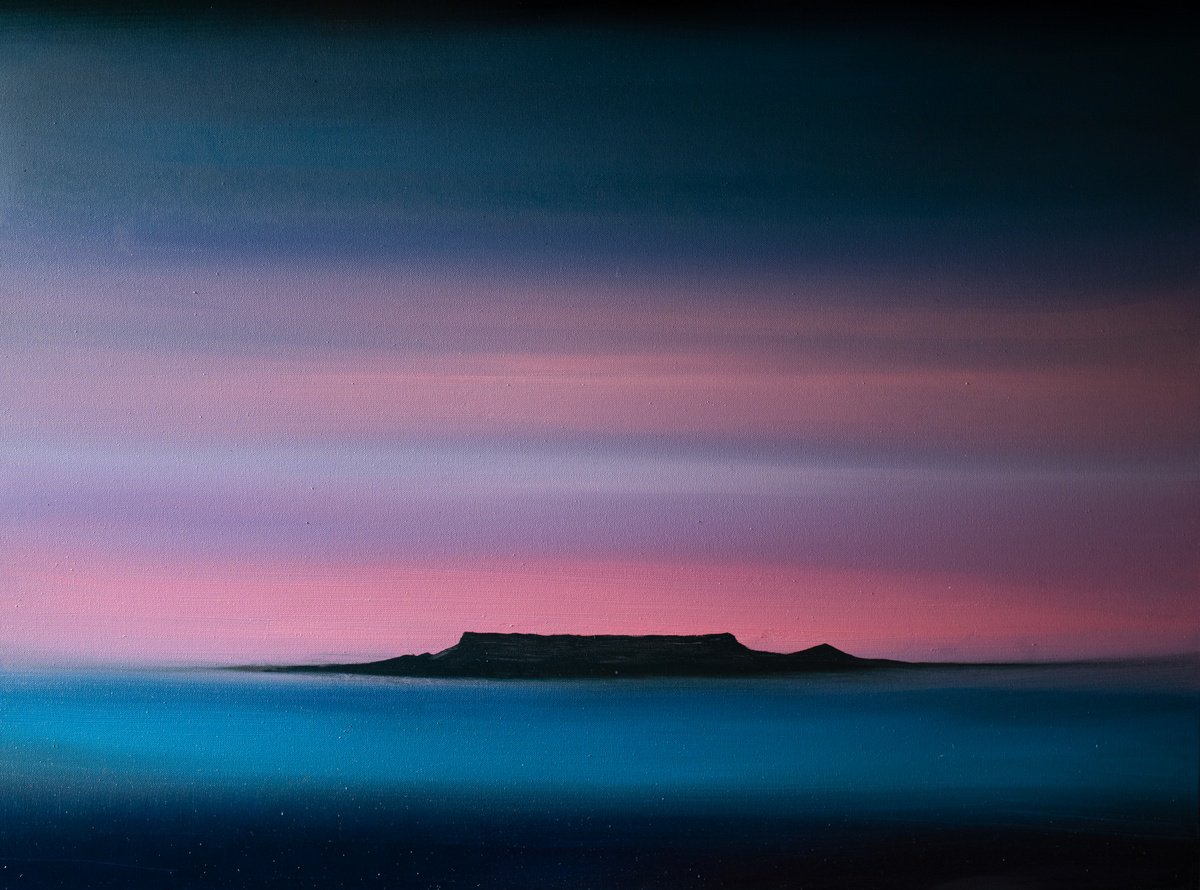 Table Mountain Iii | Mountain Landscape By Cat Goward, 40 X 30, Artwork For Sale On Artfinder