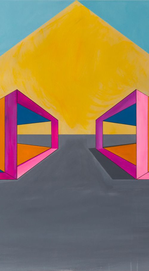 "The Gates Of The Unconscious: piece 7" by Lili A Phelouzat
