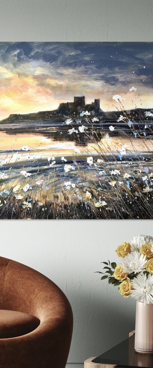 Tapestry Of Gold, Bamburgh by Jennifer Taylor