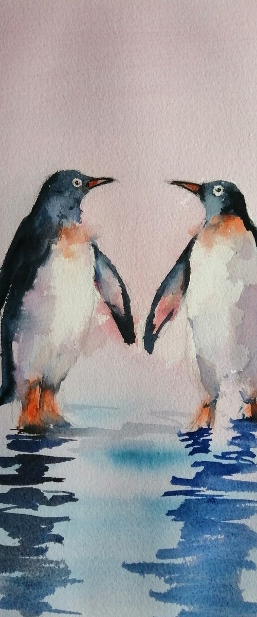 penguins 4 by Giorgio Gosti