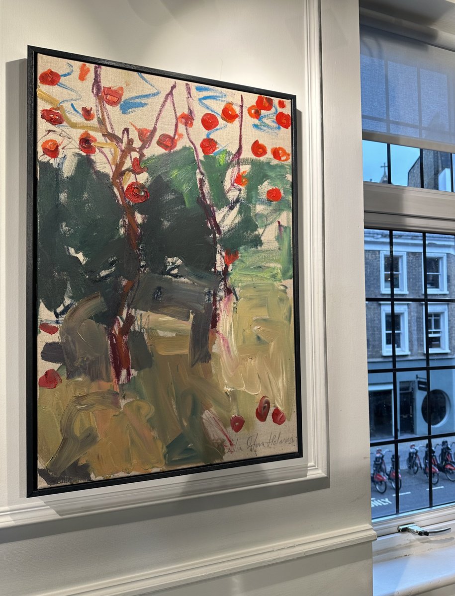 Apple trees. by Lilia Orlova-Holmes