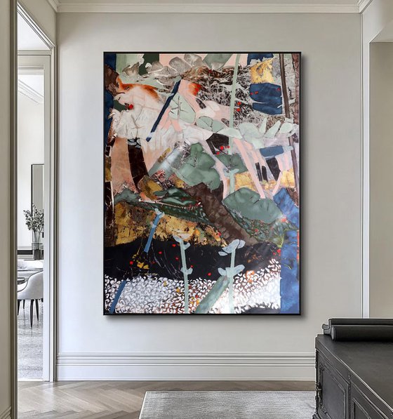 What hold us- Large Abstraction