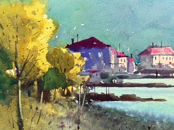 Autumn Morning at the Sea