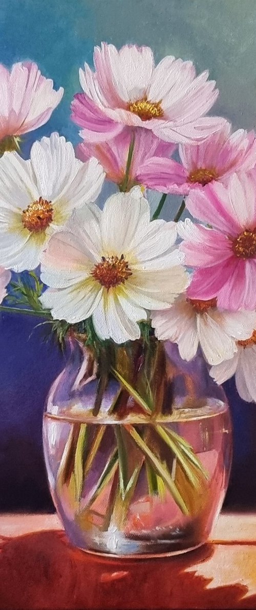 Cosmos Flower. by Anna Bessonova (Kotelnik)