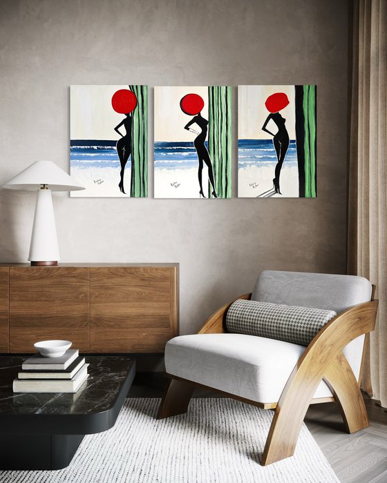 Triptych: Muses’ Sea Escape