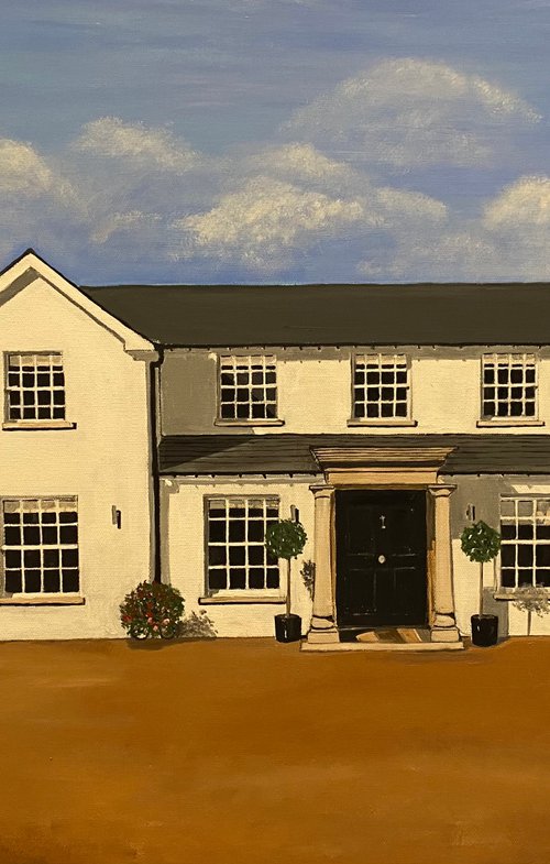 The White House. Example of commission work by MAGGIE  JUKES