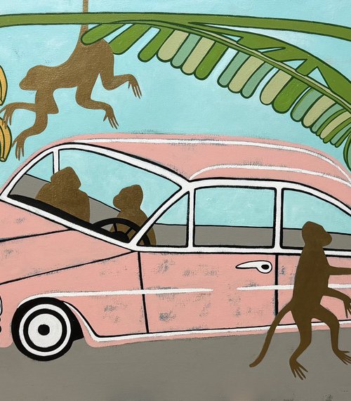 Monkey boulevard by Diana Rosa