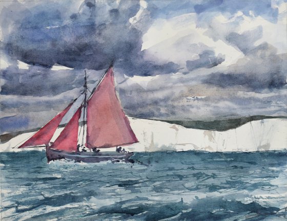 Sailing by the white cliffs