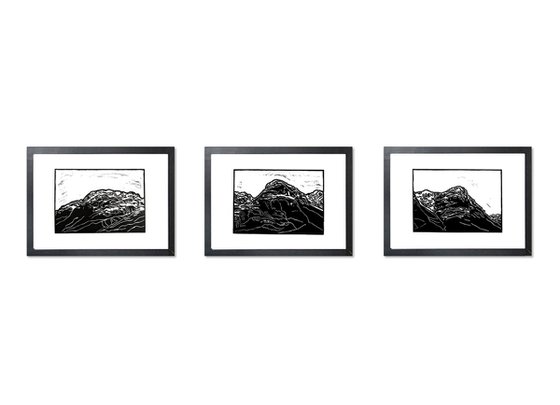 Three Sisters of Glen Coe - Triptych