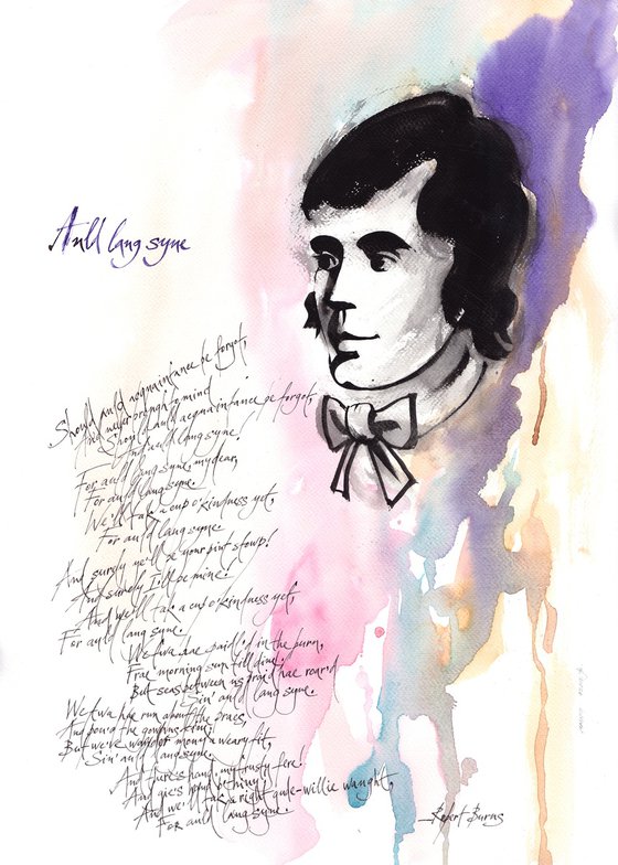 Robert Burns - poem - Auld Lang Syne
