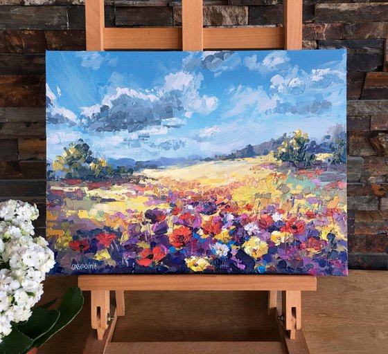 "River of flowers"