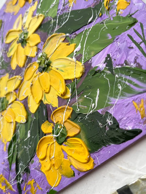 Rudbeckia Painting