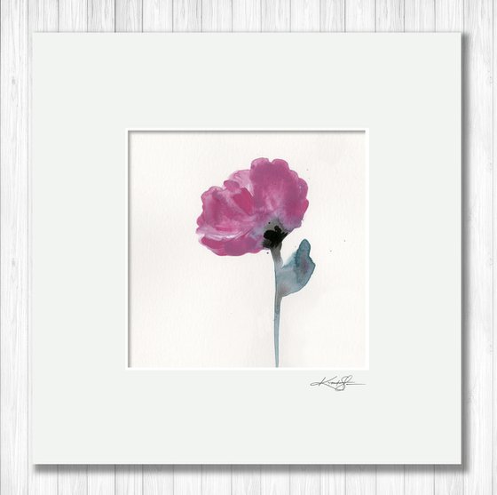 Shabby Chic Charm 11 - Floral Painting by Kathy Morton Stanion