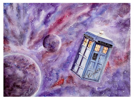 Tardis in Space for Edgar