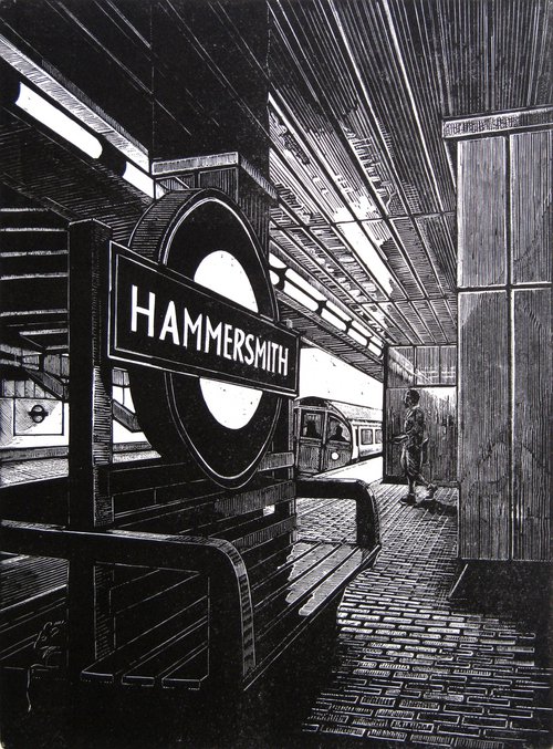 View Subterranea: Hammersmith by Rebecca Coleman