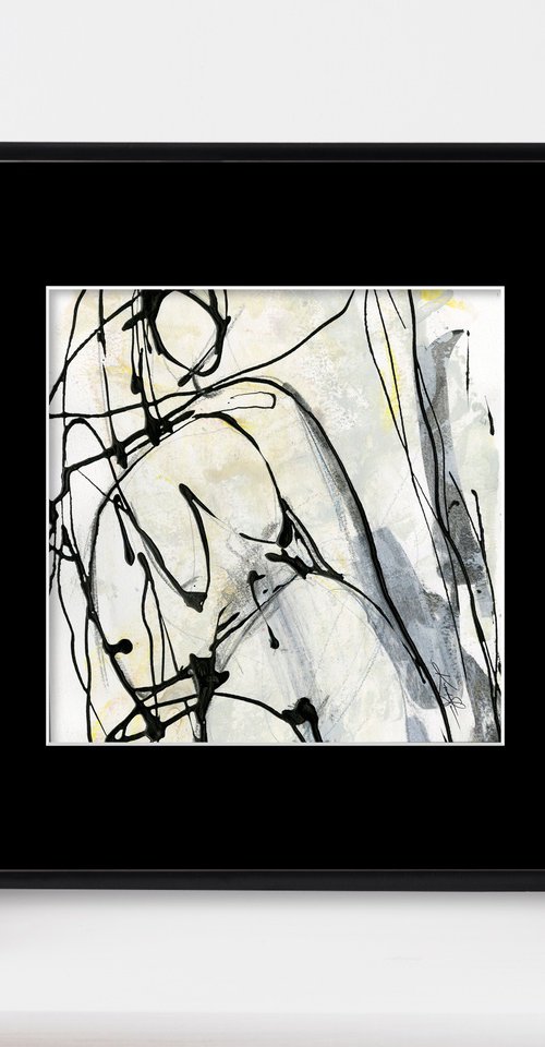 Doodle Nude 12 - Minimalistic Abstract Nude Art by Kathy Morton Stanion by Kathy Morton Stanion