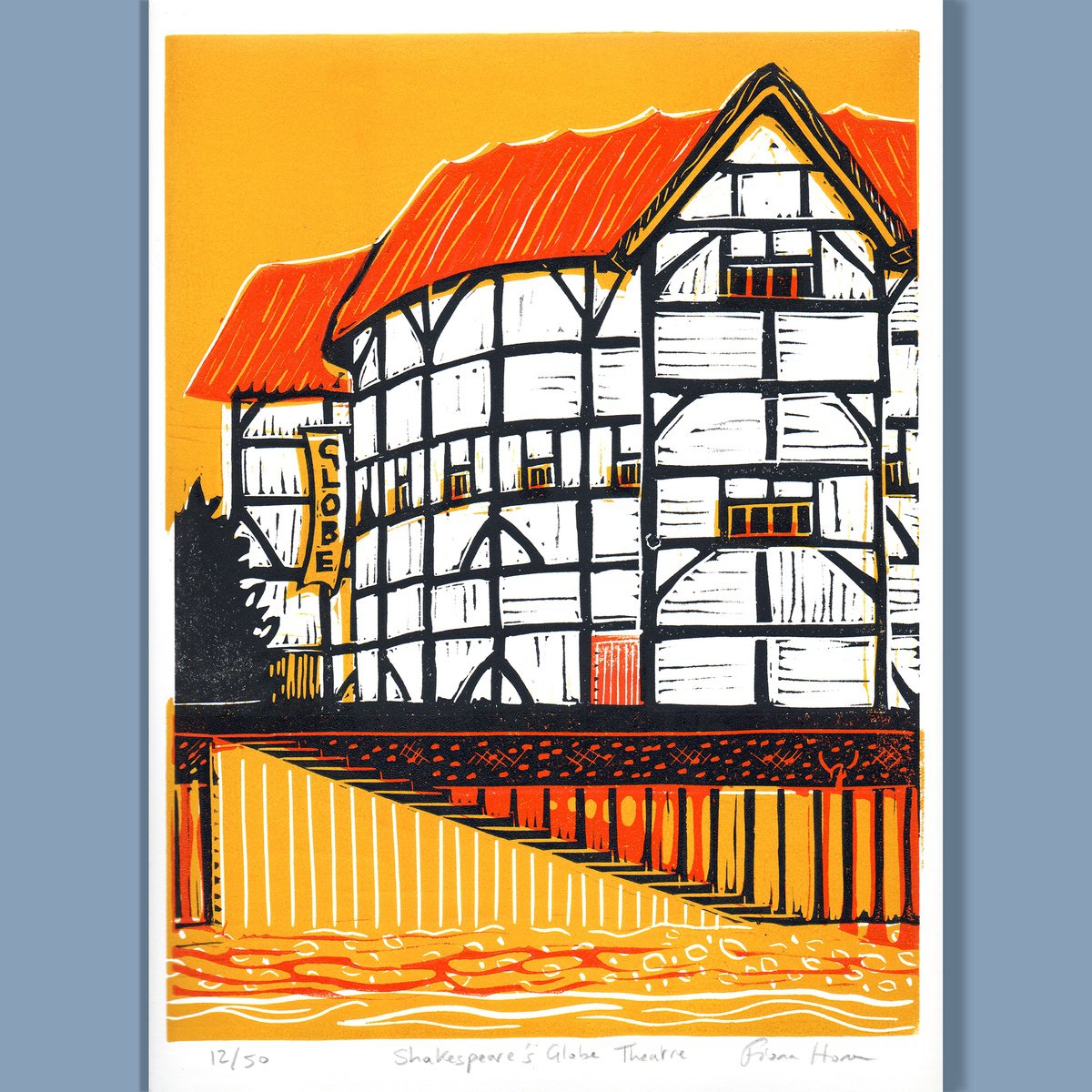 Shakespeare’s Globe Theatre, London by Fiona Horan