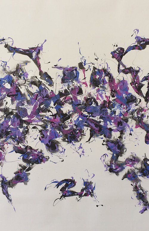Purple Octopus by M.Y. by Max Yaskin