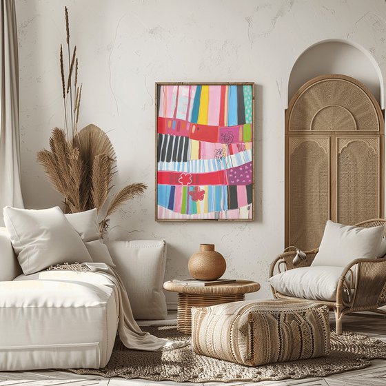 Patchwork with Stripes