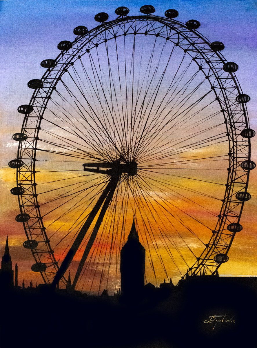 AN  EVENING IN LONDON by Tetiana Tiplova