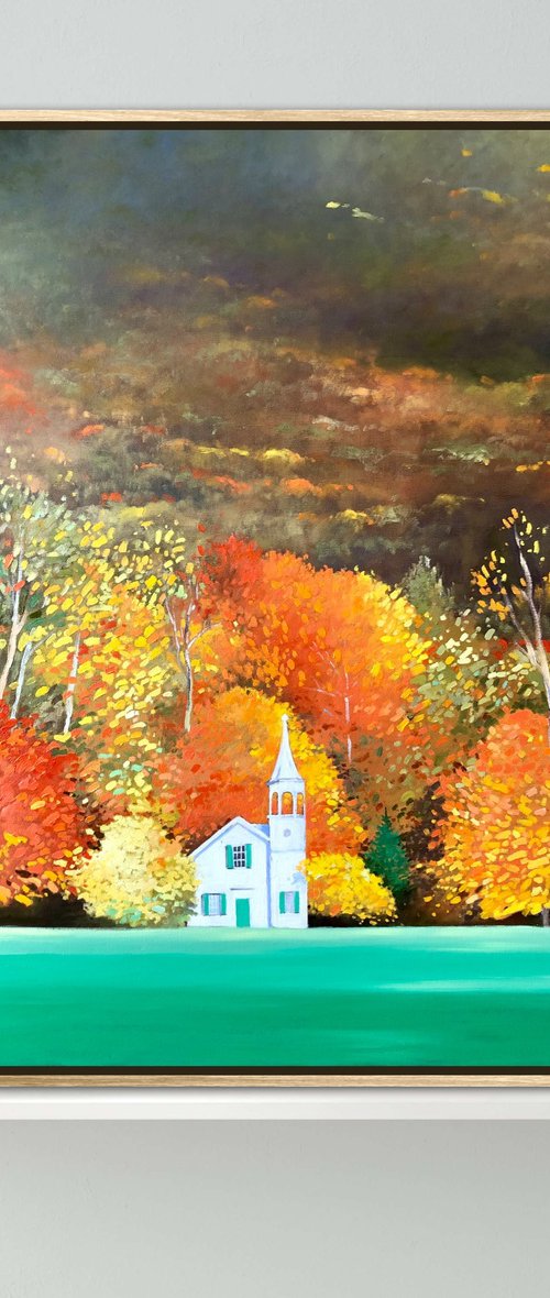 Colourful autumn by Volodymyr Smoliak