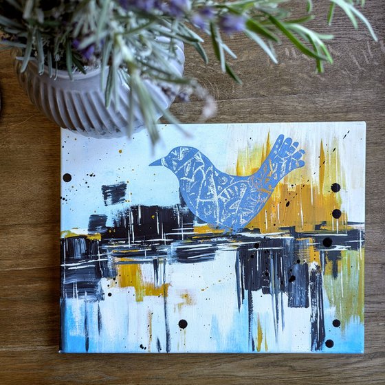 A touch of blue whimsy