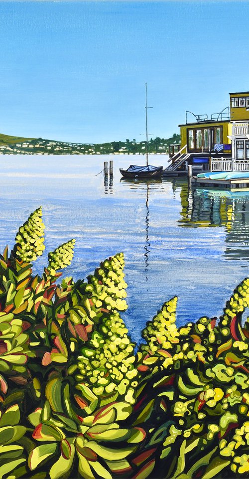 Yellow Ferry Dock #3 by Alex Nizovsky