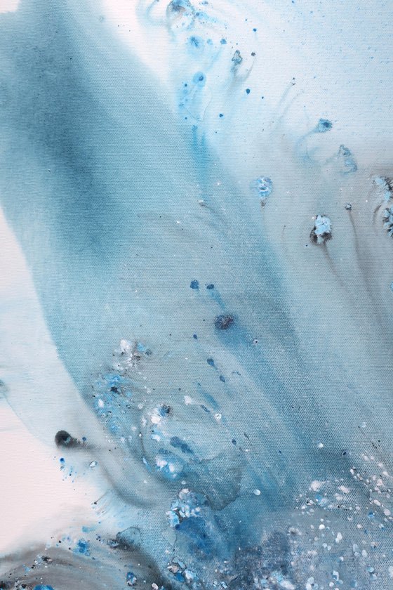 Nature 153 – Abstract Turquoise Plume