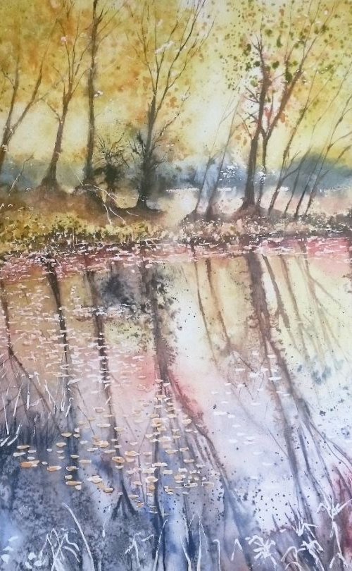 On Golden Pond by Michele Wallington