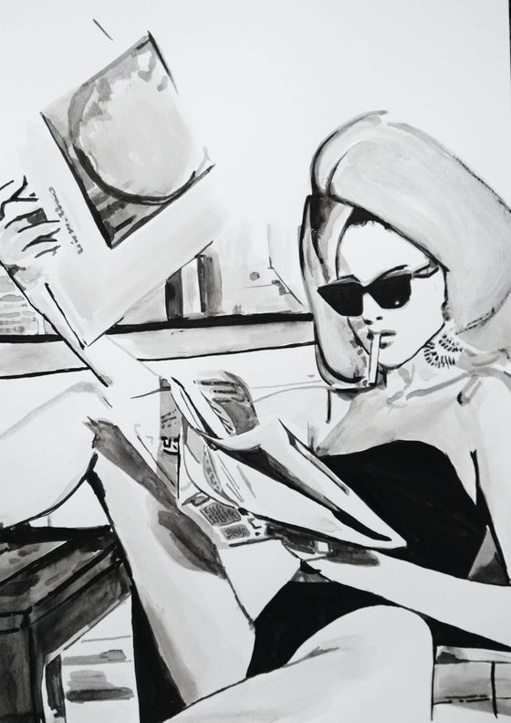 Summer day  / 42 x 29.7 cm