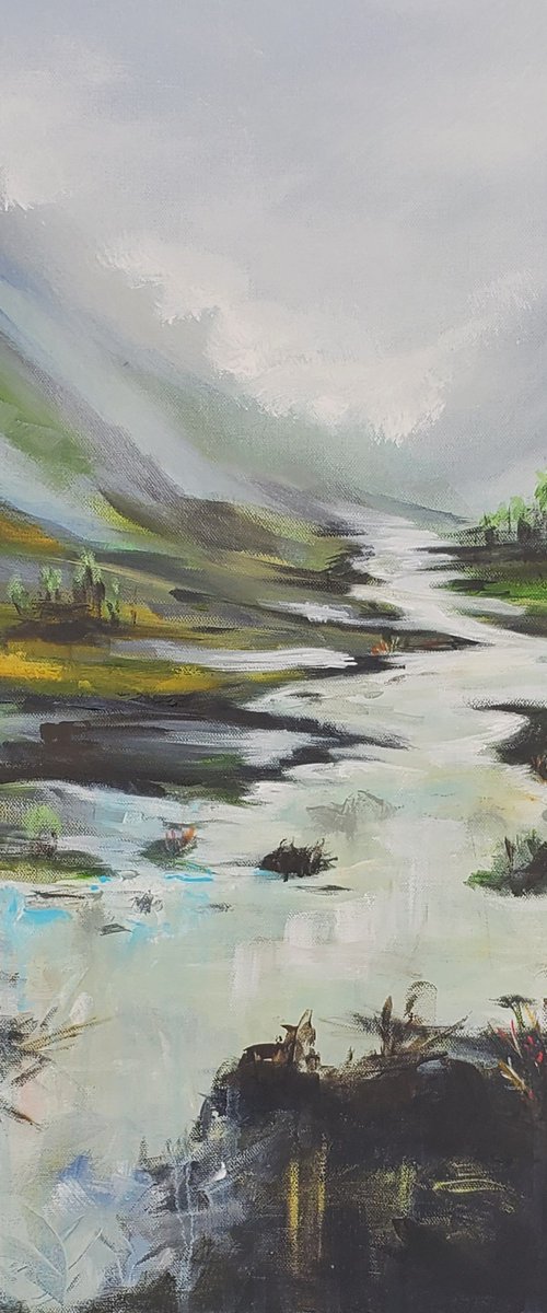 Whispering River by Niyati Jiwani