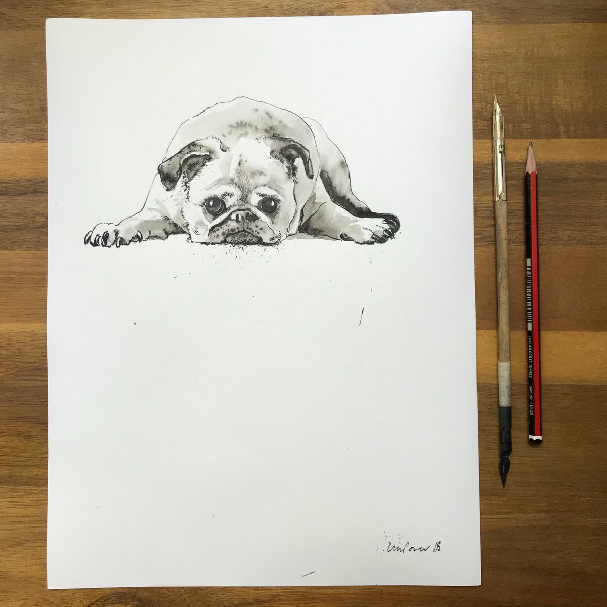 Pug by Luci Power