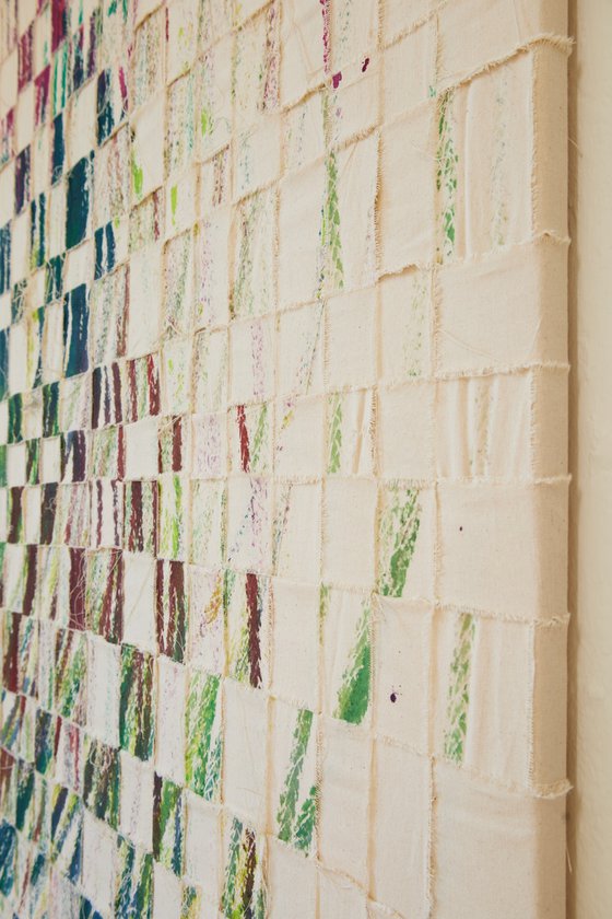 Imprints / Green Pink Blue Yellow Brown