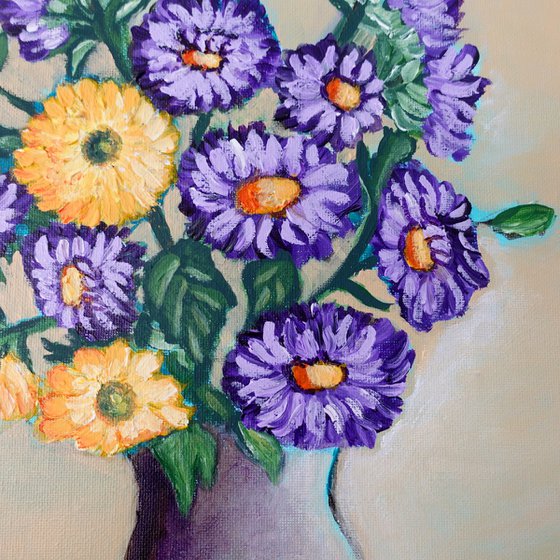 Purple Chrysanthemum