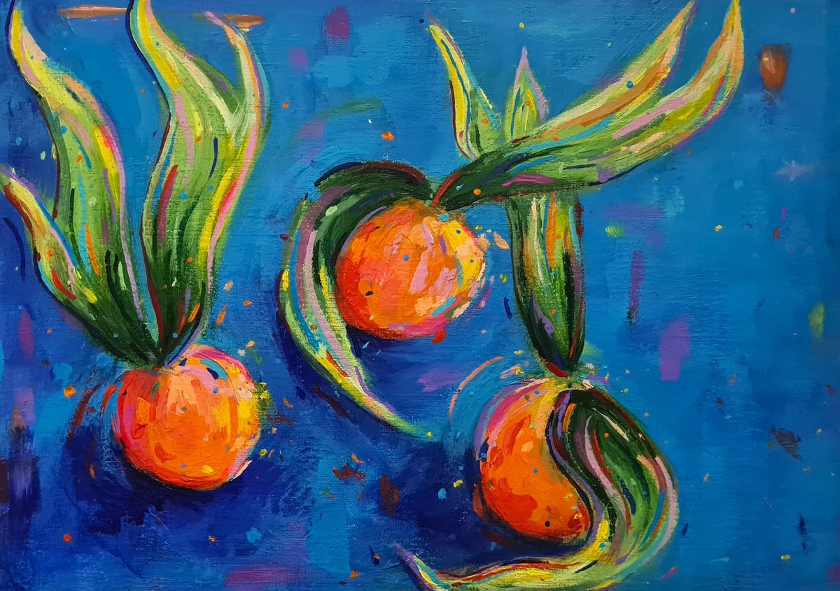  Physalis By Dawn Underwood, 12 X 8, Artwork For Sale On Artfinder