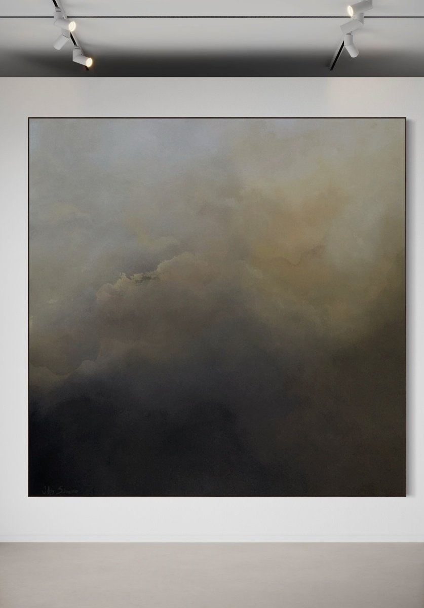  Hinterland, Veiled By Gabriela Azar Schreiner, 71 X 71, Artwork For Sale On Artfinder