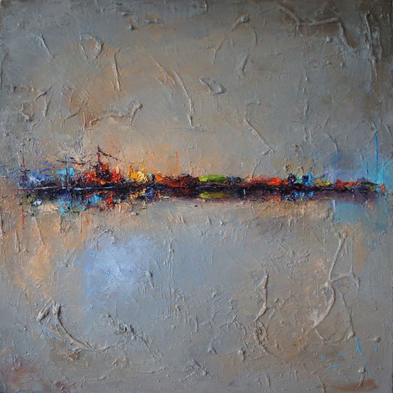 Horizons, Abstract landscape painting