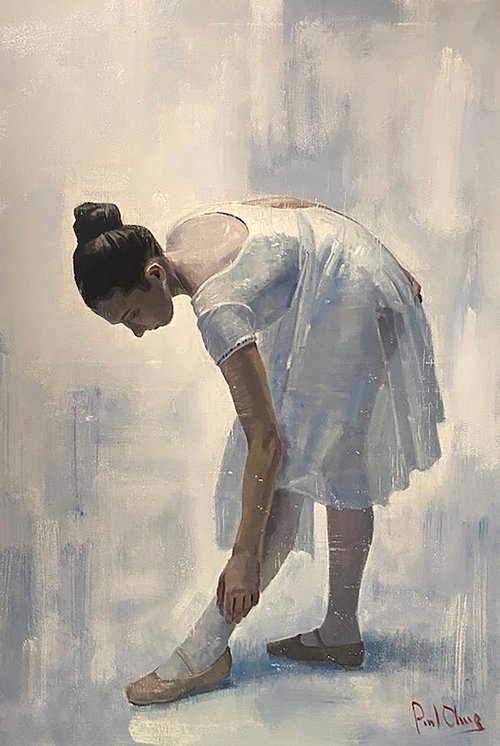 Dancer in White by Paul Cheng